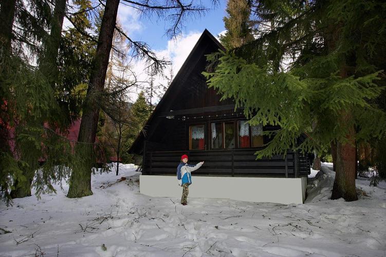 Bungalovy Pri Hoteli Spojar Žiar Dış mekan fotoğraf